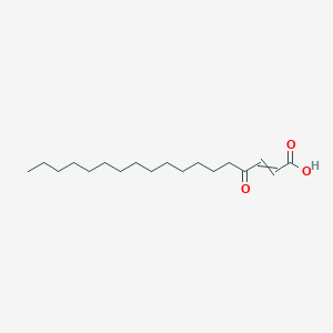 4-Oxooctadec-2-enoic acid