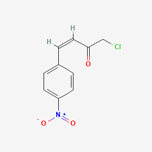 (Z)-1-chloro-4-(4-nitrophenyl)but-3-en-2-one