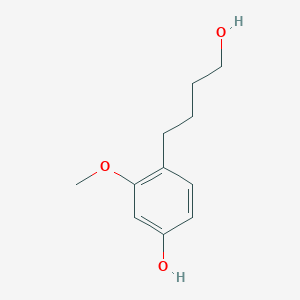 4-(4-Hydroxybutyl)-3-methoxyphenol