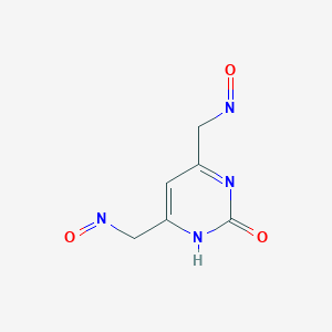 4,6-Bis(nitrosomethyl)pyrimidin-2(1h)-one