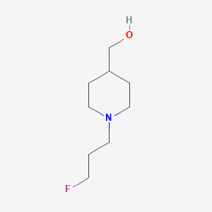 [1-(3-Fluoropropyl)piperidin-4-yl]-methanol