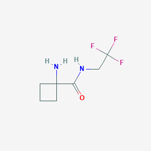 1-((2,2,2-Trifluoroethyl)carbamoyl)cyclobutanamine