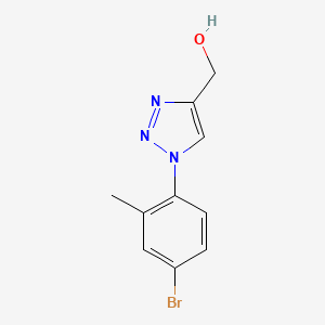 [1-(4-bromo-2-methylphenyl)-1H-1,2,3-triazol-4-yl]methanol
