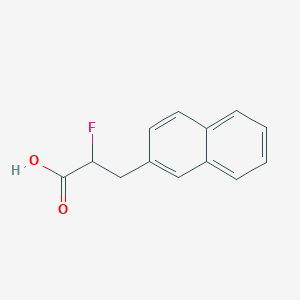 2-Fluoro-3-(naphthalen-2-yl)propanoic acid