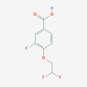 4-(2,2-Difluoroethoxy)-3-fluorobenzoic acid