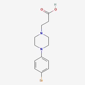 3-[4-(4-Bromophenyl)-piperazin-1-yl]-propionic acid