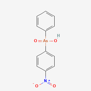 (4-Nitrophenyl)phenylarsinic acid