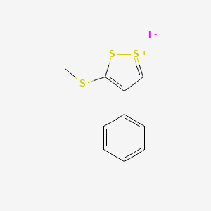 (Z)-Methyl(4-phenyl-3H-1,2-dithiol-3-ylidene)sulfanium iodide