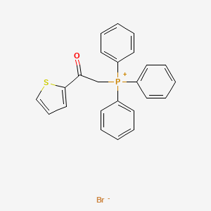 [2-Oxo-2-(thiophen-2-yl)ethyl](triphenyl)phosphanium bromide