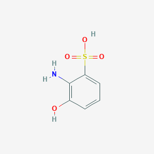 2-Amino-3-hydroxybenzene-1-sulfonic acid