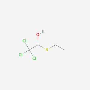 2,2,2-Trichloro-1-(ethylsulfanyl)ethanol