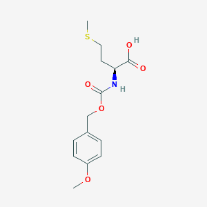 N-{[(4-Methoxyphenyl)methoxy]carbonyl}-L-methionine