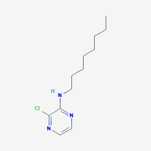 3-chloro-N-octylpyrazin-2-amine