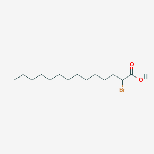 B147172 2-Bromotetradecanoic acid CAS No. 135312-82-2