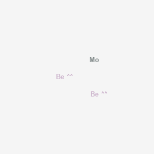 molecular formula Be2Mo B14717200 Beryllium--molybdenum (2/1) CAS No. 12232-43-8