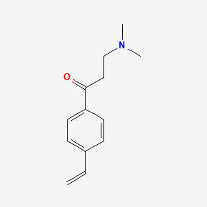 3-(Dimethylamino)-1-(4-ethenylphenyl)propan-1-one