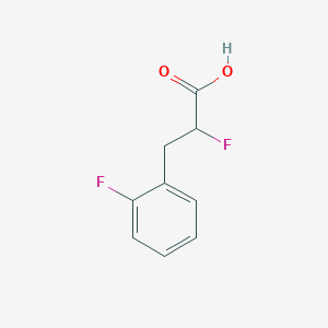 2-Fluoro-3-(2-fluorophenyl)propanoic acid