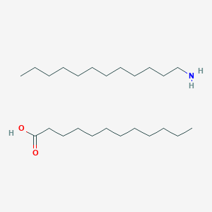 dodecan-1-amine;dodecanoic acid