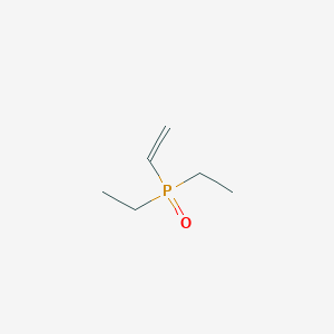 molecular formula C6H13OP B14717273 Ethenyl(diethyl)oxo-lambda~5~-phosphane CAS No. 13172-78-6