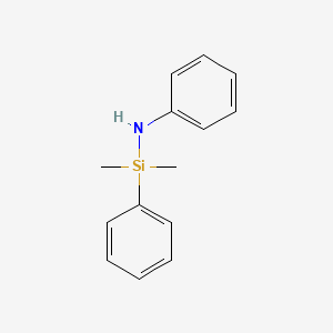 1,1-Dimethyl-N,1-diphenylsilanamine