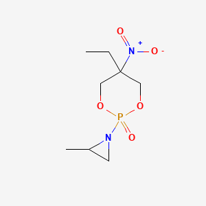 1-(5-Ethyl-5-nitro-2-oxido-1,3,2-dioxaphosphinan-2-yl)-2-methylaziridine