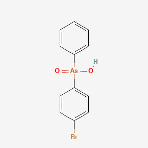 (4-Bromophenyl)phenylarsinic acid