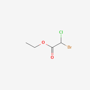 Bromo-chloro-acetic acid ethyl ester