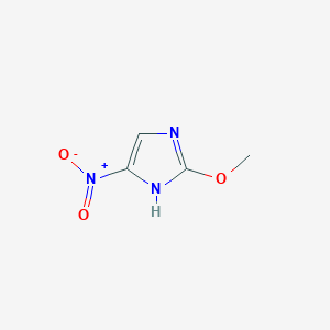 B14717611 2-methoxy-5-nitro-1H-imidazole CAS No. 13369-89-6