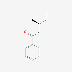 1-Pentanone, 3-methyl-1-phenyl-, (S)-