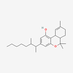 6,6,9-Trimethyl-3-(3-methyloctan-2-yl)-6a,7,8,10a-tetrahydro-6h-benzo[c]chromen-1-ol