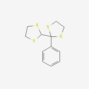 2,2'-Bi-1,3-dithiolane, 2-phenyl-