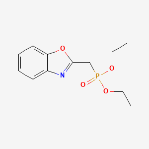 Phosphonic acid, (2-benzoxazolylmethyl)-, diethyl ester