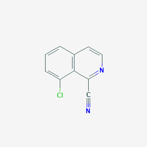 8-Chloroisoquinoline-1-carbonitrile