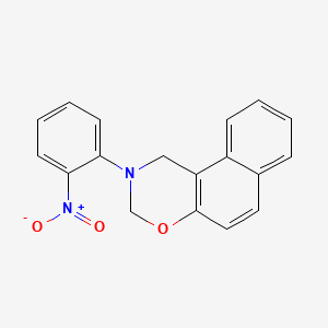 2-(2-Nitrophenyl)-2,3-dihydro-1h-naphtho[1,2-e][1,3]oxazine