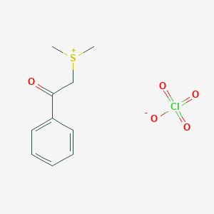 Dimethyl(2-oxo-2-phenylethyl)sulfanium perchlorate