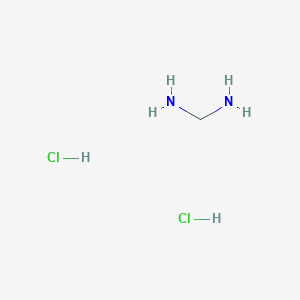 molecular formula CH8Cl2N2 B147182 Methanediamine dihydrochloride CAS No. 57166-92-4