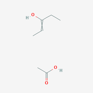 Acetic acid;pent-2-en-3-ol