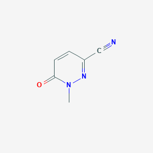 1-Methyl-6-oxo-1,6-dihydropyridazine-3-carbonitrile