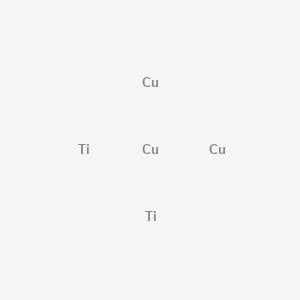 molecular formula Cu3Ti2 B14718268 Copper;titanium CAS No. 12019-62-4