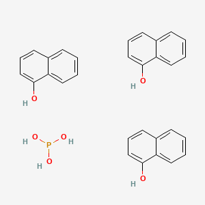 Naphthalen-1-ol;phosphorous acid