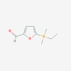 5-[Ethyl(dimethyl)silyl]furan-2-carbaldehyde