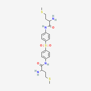 2-amino-N-[4-[4-[(2-amino-4-methylsulfanylbutanoyl)amino]phenyl]sulfonylphenyl]-4-methylsulfanylbutanamide