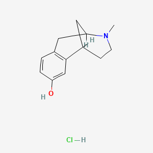 1,2,3,4,5,6-Hexahydro-3-methyl-2,6-methano-3-benzazocin-8-ol hydrochloride