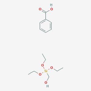 Benzoic acid;triethoxysilylmethanol