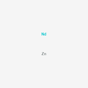 molecular formula NdZn B14718527 Neodymium;ZINC CAS No. 12164-74-8