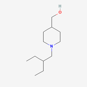 (1-(2-Ethylbutyl)piperidin-4-yl)methanol