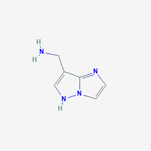 (1H-imidazo[1,2-b]pyrazol-7-yl)methanamine
