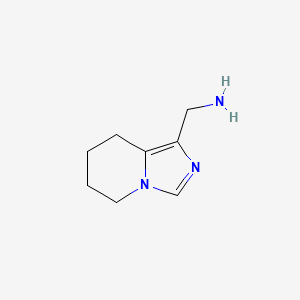 (5,6,7,8-Tetrahydroimidazo[1,5-a]pyridin-1-yl)methanamine