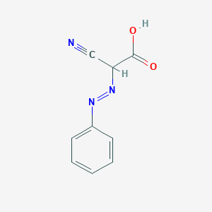 Cyano[(E)-phenyldiazenyl]acetic acid