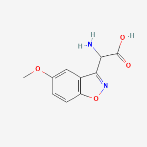 2-Amino-2-(5-methoxybenzo[d]isoxazol-3-yl)acetic acid